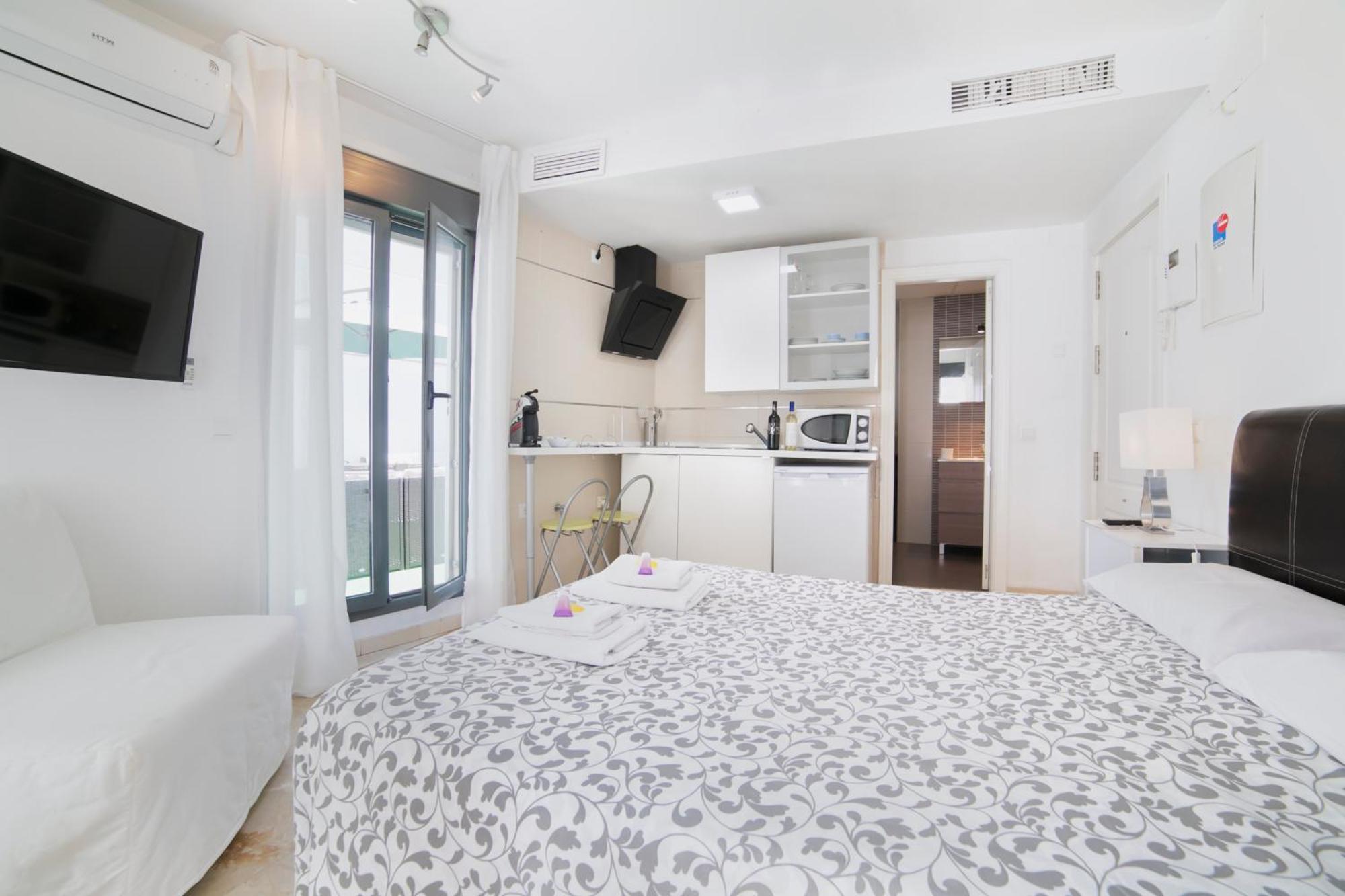 Apartamentos Salamanca Málaga Kamer foto